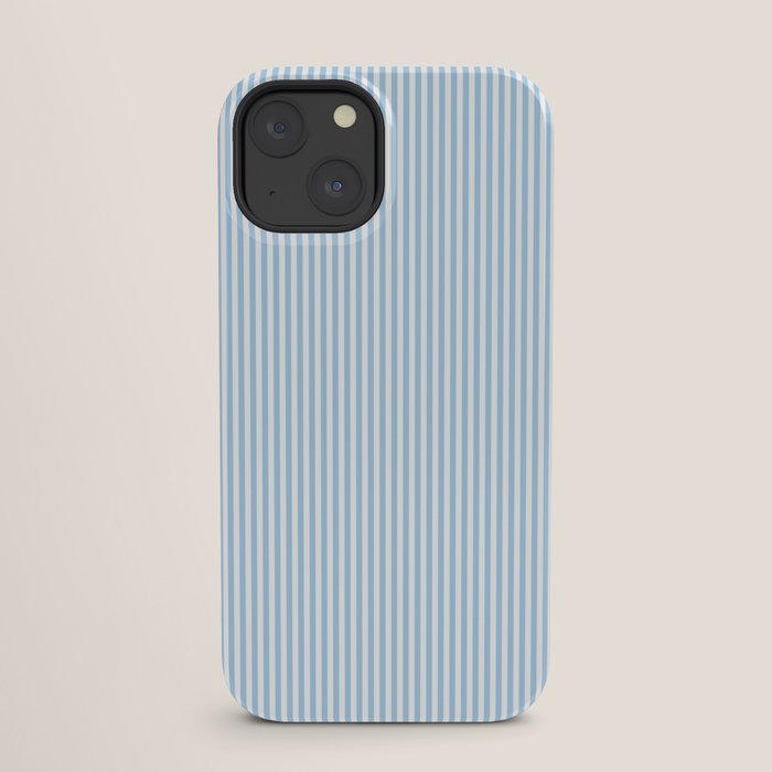 Chambray Blue Seersucker Stripe iPhone Case Gallery Image 25