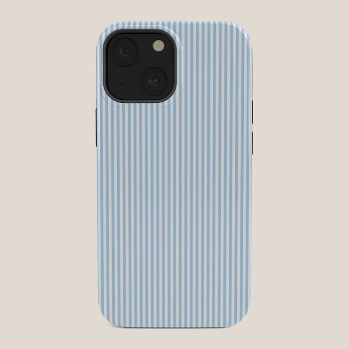 Chambray Blue Seersucker Stripe iPhone Case Gallery Image 34