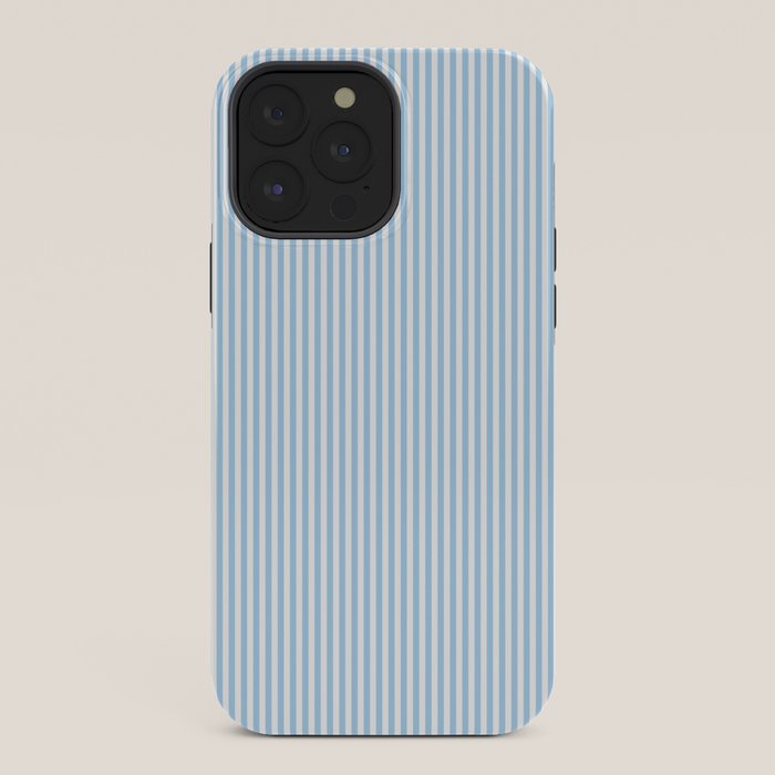 Chambray Blue Seersucker Stripe iPhone Case Gallery Image 36