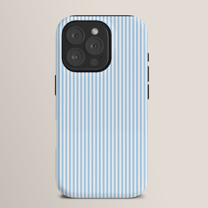 Chambray Blue Seersucker Stripe iPhone Case Gallery Image 15