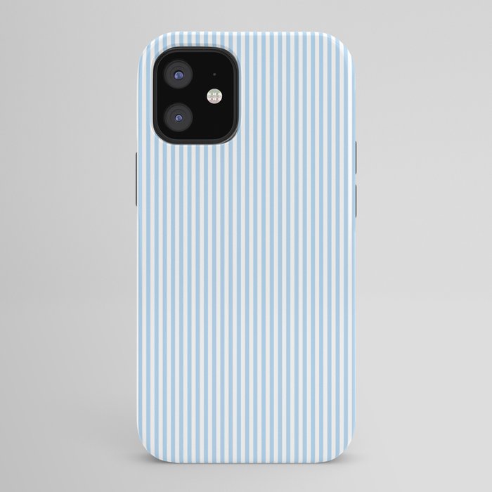 Chambray Blue Seersucker Stripe iPhone Case Gallery Image 42