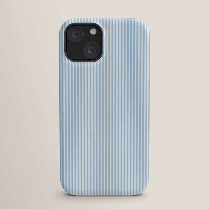 Chambray Blue Seersucker Stripe iPhone Case Gallery Image 17