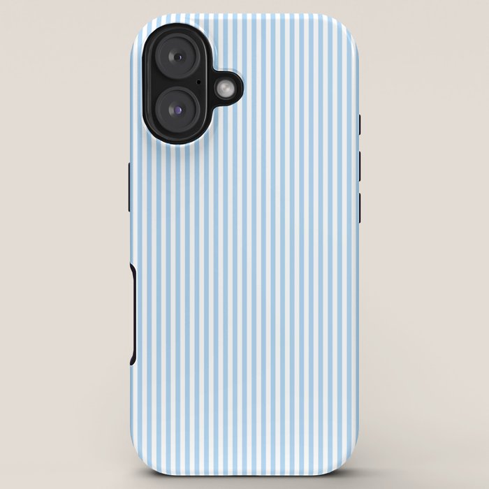 Chambray Blue Seersucker Stripe iPhone Case Gallery Image 5