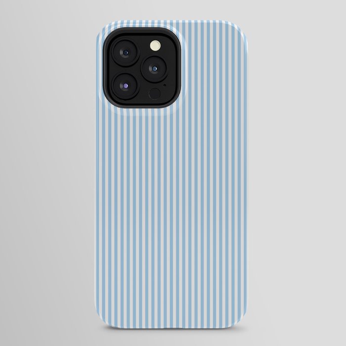 Chambray Blue Seersucker Stripe iPhone Case Gallery Image 24