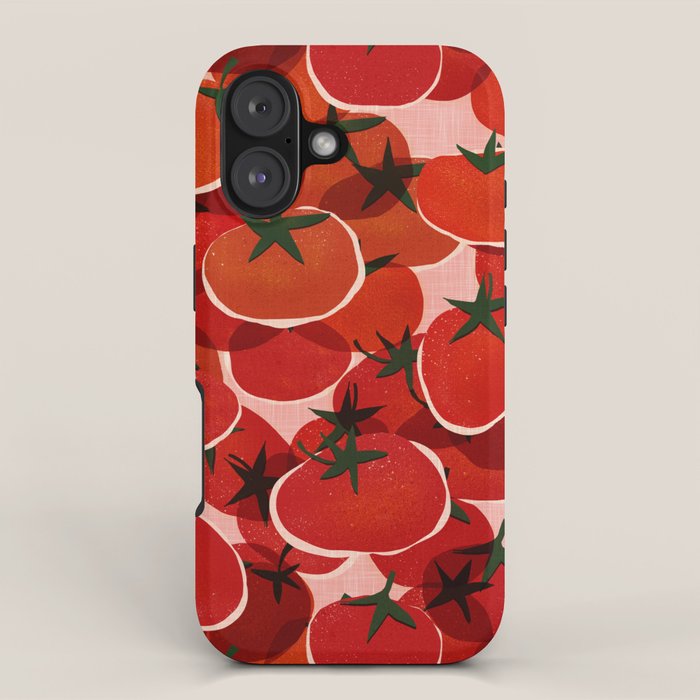 Multi Tomatoes iPhone Case Gallery Image 1
