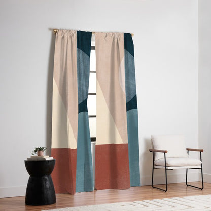 Abstract Geometric 20 Window Curtain Gallery Image 6