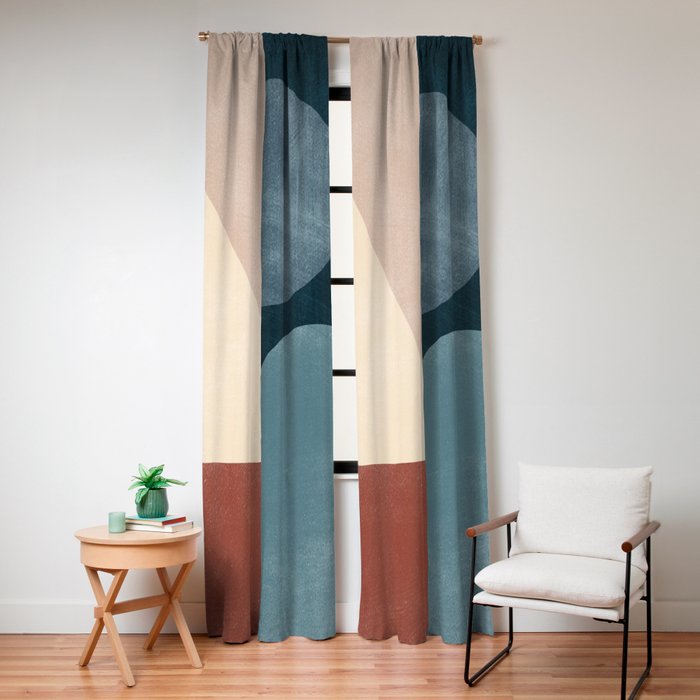 Abstract Geometric 20 Window Curtain Gallery Image 4