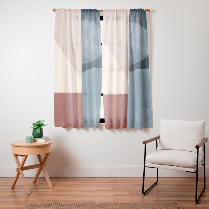 Abstract Geometric 20 Window Curtain Gallery Image 15