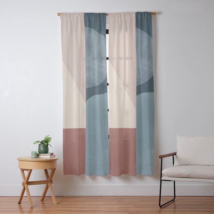 Abstract Geometric 20 Window Curtain Gallery Image 9