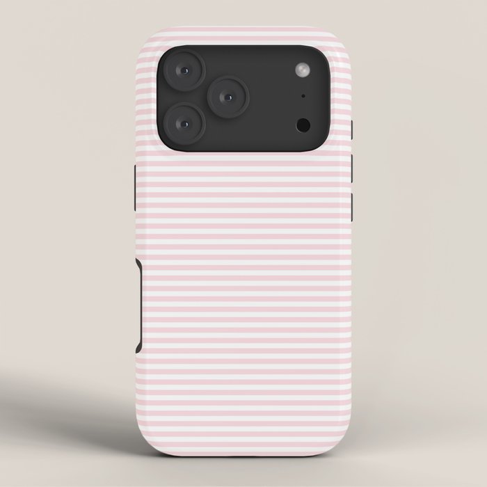 Baby Pink Stripe iPhone Case Gallery Image 3