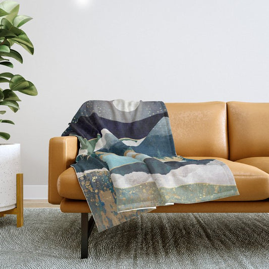 Star Lake Throw Blanket Gallery Image 1