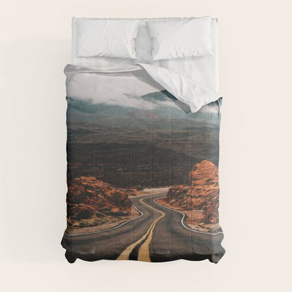 Road to Valley of Fire Comforter Gallery Image 8