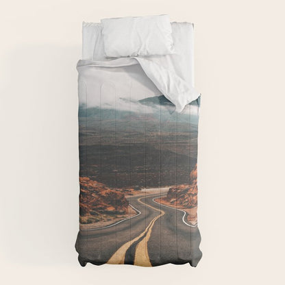 Road to Valley of Fire Comforter Gallery Image 5