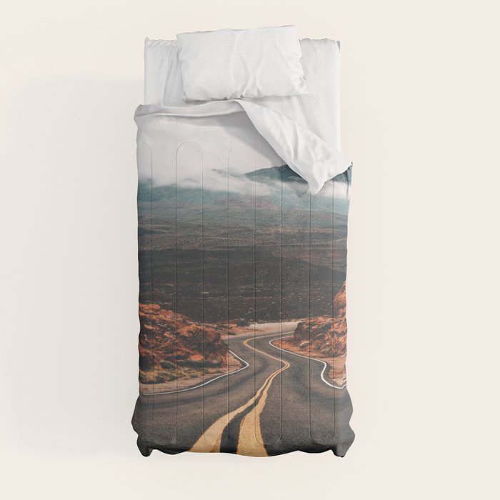 Road to Valley of Fire Comforter Gallery Image 4