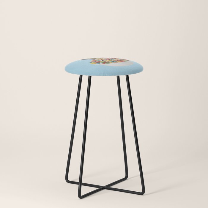 cereal killers blue Stool Gallery Image 3