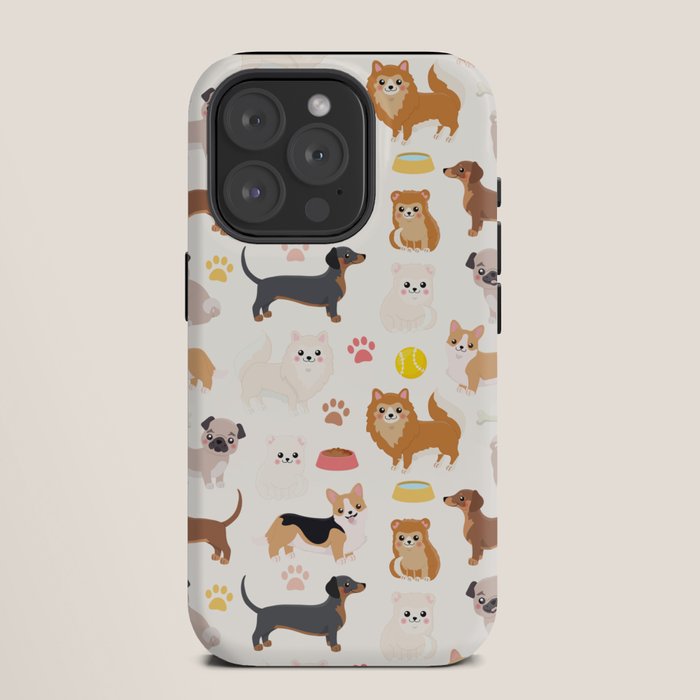 Cute Dog Pattern iPhone Case Gallery Image 11