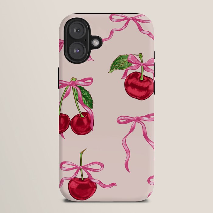 Cherries & Bow Coquette Pack iPhone Case Gallery Image 10