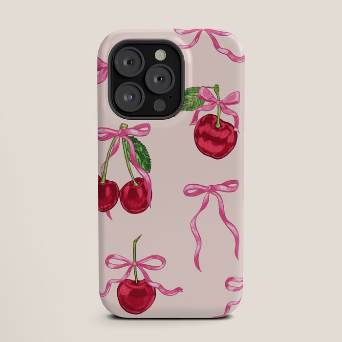 Cherries & Bow Coquette Pack iPhone Case Gallery Image 19