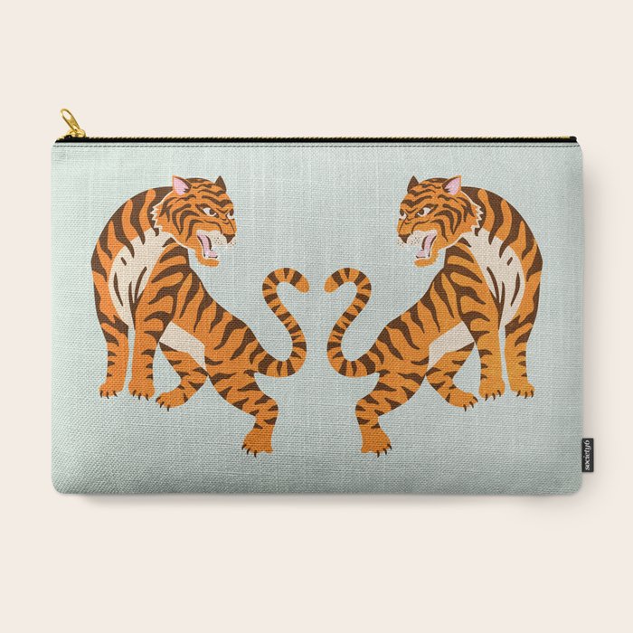 The Roar: Orange Tiger Edition Carry All Pouch Gallery Image 3
