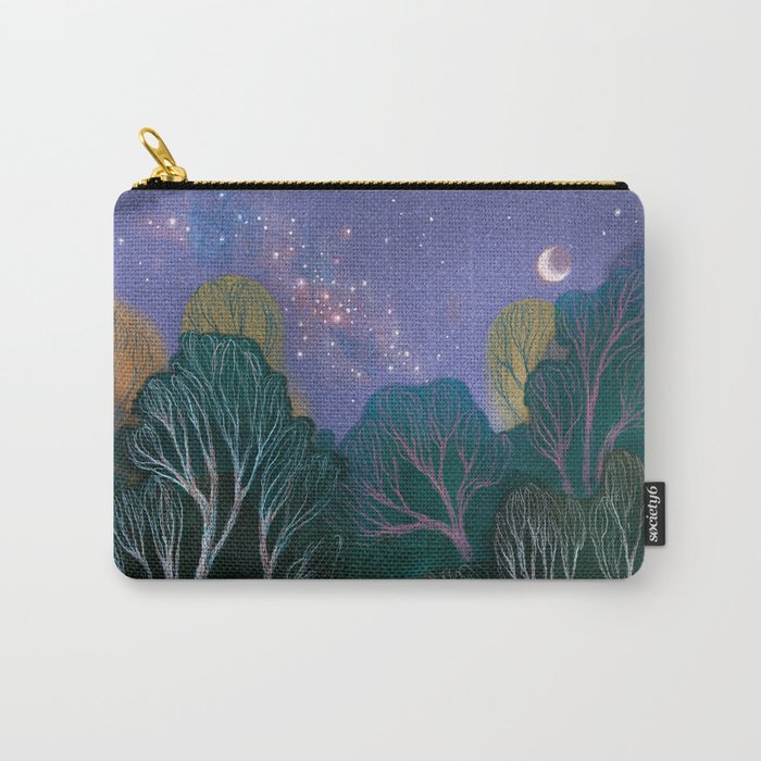 Starlit Woods Carry All Pouch Gallery Image 1