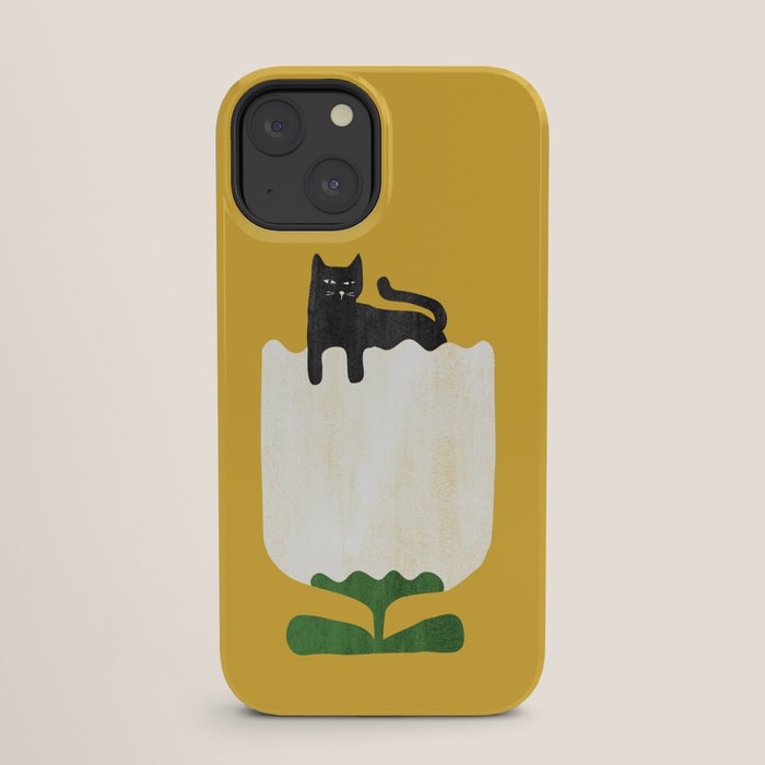 Still life with cat and flower iPhone Case Gallery Image 25