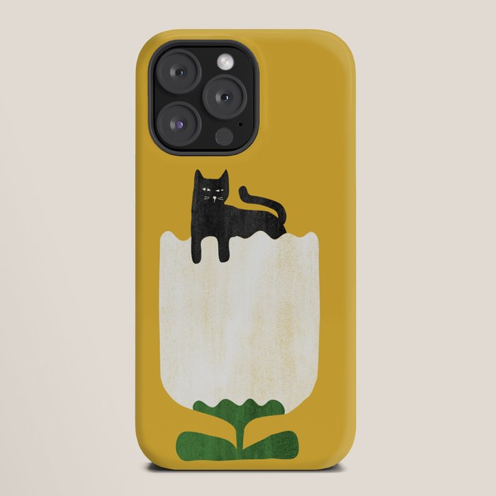 Still life with cat and flower iPhone Case Gallery Image 20
