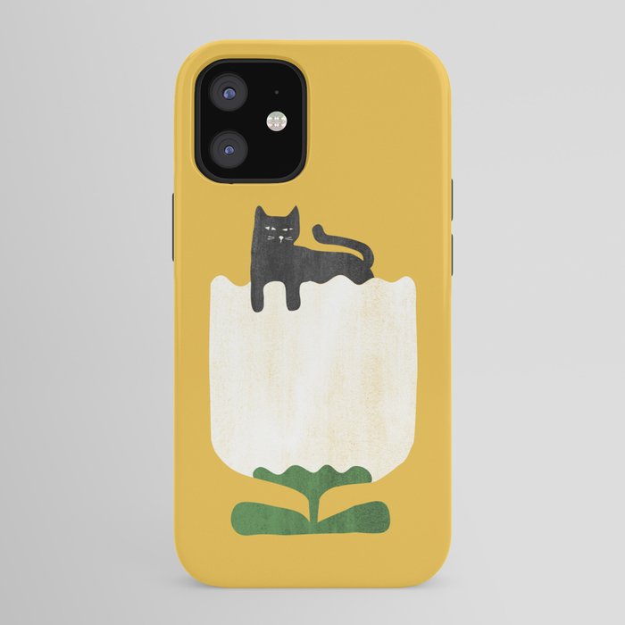 Still life with cat and flower iPhone Case Gallery Image 41
