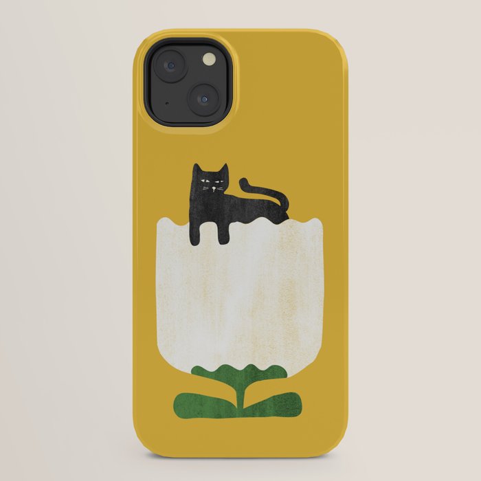 Still life with cat and flower iPhone Case Gallery Image 22