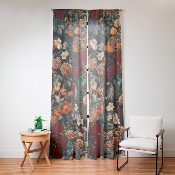 EXOTIC GARDEN - NIGHT XXI Window Curtain Gallery Image 12