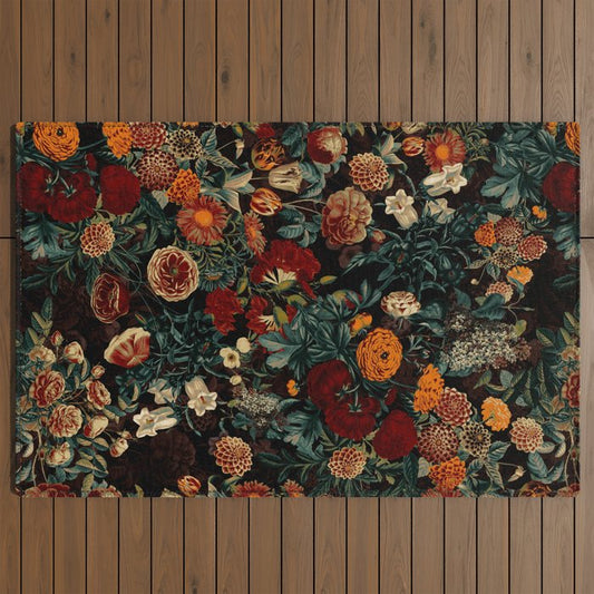 EXOTIC GARDEN - NIGHT XXI Outdoor Rug Gallery Image 2