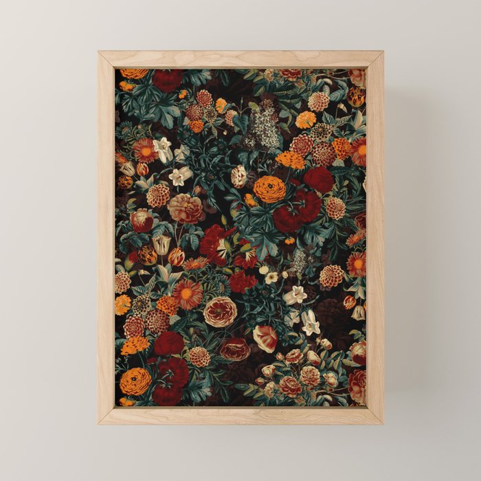 EXOTIC GARDEN - NIGHT XXI Mini Art Print Gallery Image 1