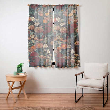 EXOTIC GARDEN - NIGHT XXI Window Curtain Gallery Image 11