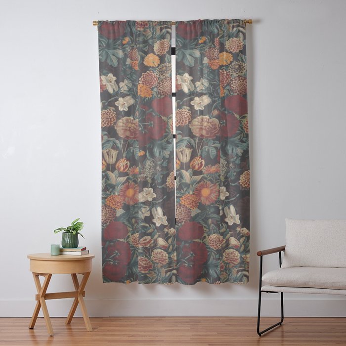 EXOTIC GARDEN - NIGHT XXI Window Curtain Gallery Image 13