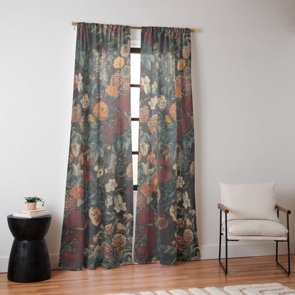 EXOTIC GARDEN - NIGHT XXI Window Curtain Gallery Image 14