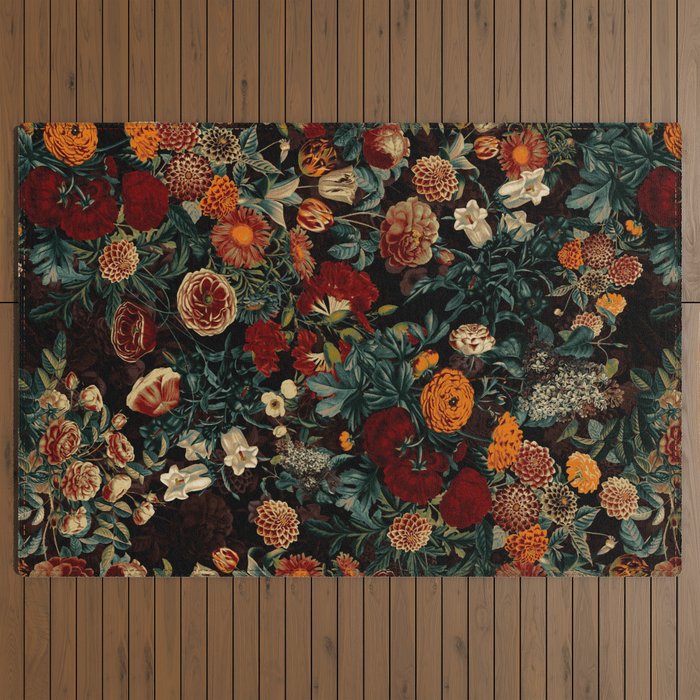 EXOTIC GARDEN - NIGHT XXI Outdoor Rug Gallery Image 3