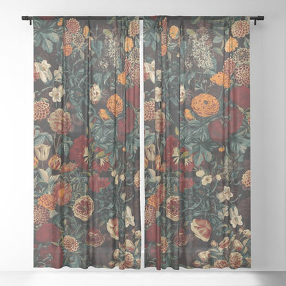 EXOTIC GARDEN - NIGHT XXI Window Curtain Gallery Image 21