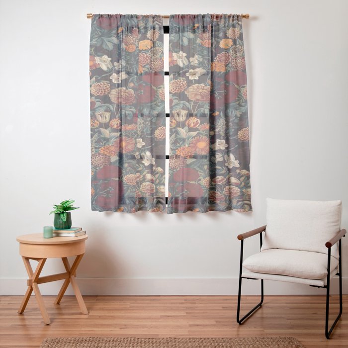 EXOTIC GARDEN - NIGHT XXI Window Curtain Gallery Image 23