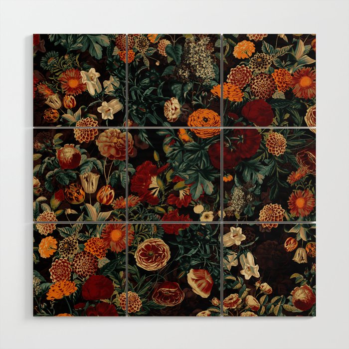 EXOTIC GARDEN - NIGHT XXI Wood Wall Art Gallery Image 3