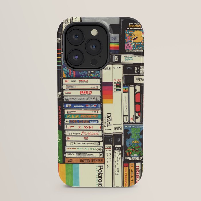 Cassettes, VHS and Video Games iPhone Case Gallery Image 31