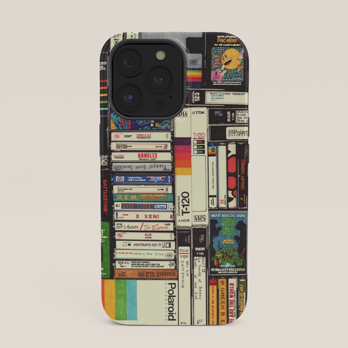 Cassettes, VHS and Video Games iPhone Case Gallery Image 35