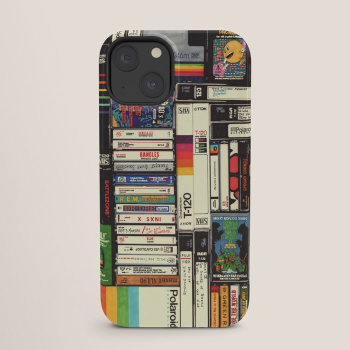 Cassettes, VHS and Video Games iPhone Case Gallery Image 25