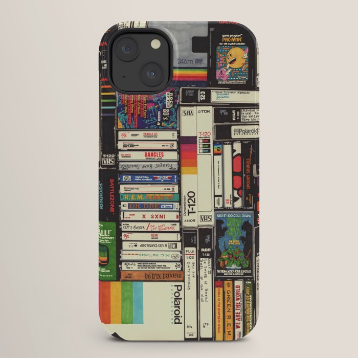 Cassettes, VHS and Video Games iPhone Case Gallery Image 26