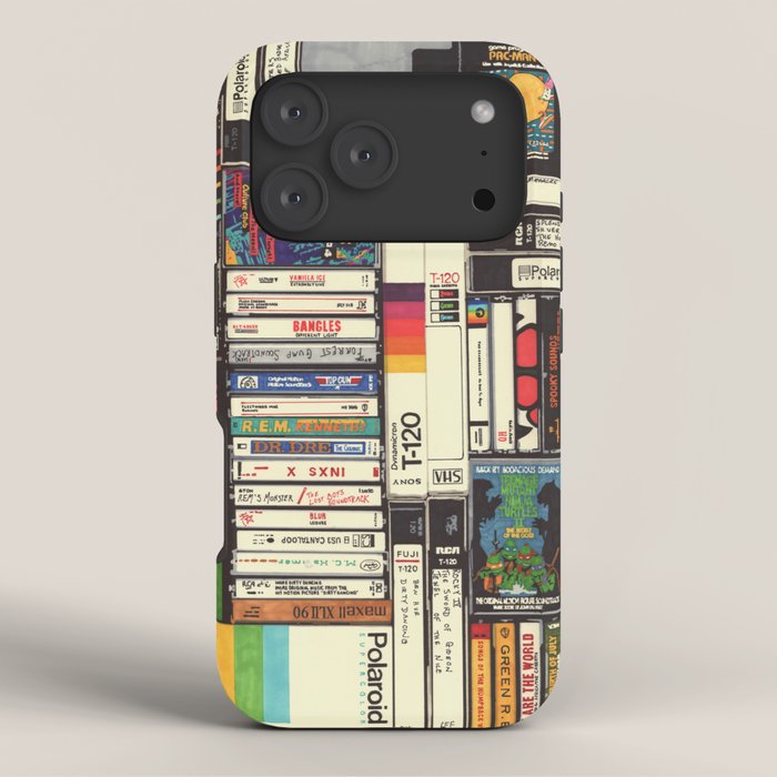 Cassettes, VHS and Video Games iPhone Case Gallery Image 3