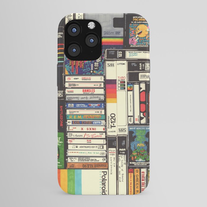 Cassettes, VHS and Video Games iPhone Case Gallery Image 43