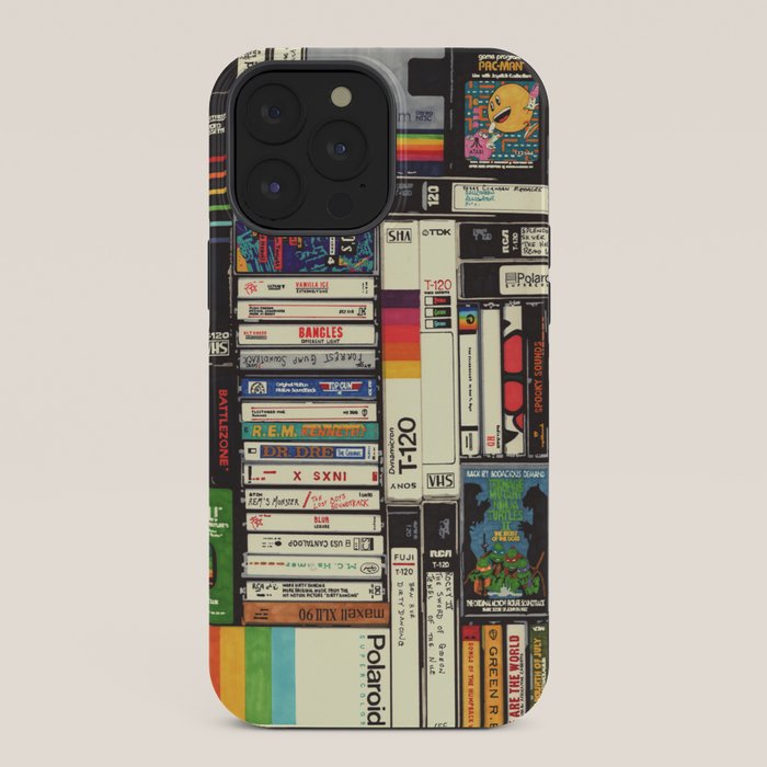 Cassettes, VHS and Video Games iPhone Case Gallery Image 36