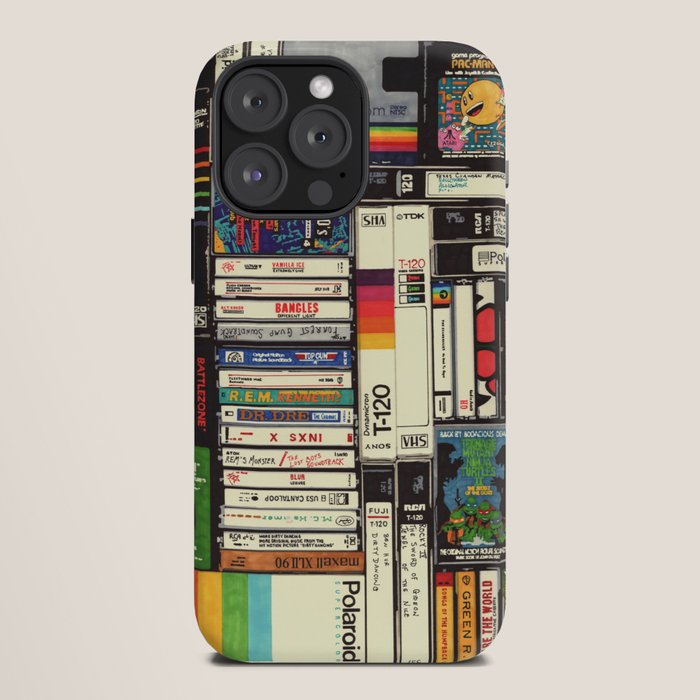 Cassettes, VHS and Video Games iPhone Case Gallery Image 12