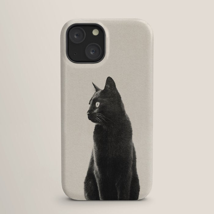 Black Cat iPhone Case Gallery Image 17