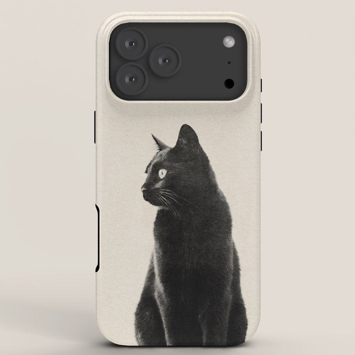 Black Cat iPhone Case Gallery Image 8