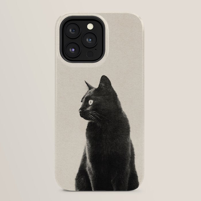 Black Cat iPhone Case Gallery Image 24