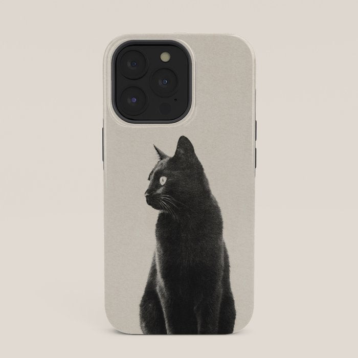 Black Cat iPhone Case Gallery Image 35